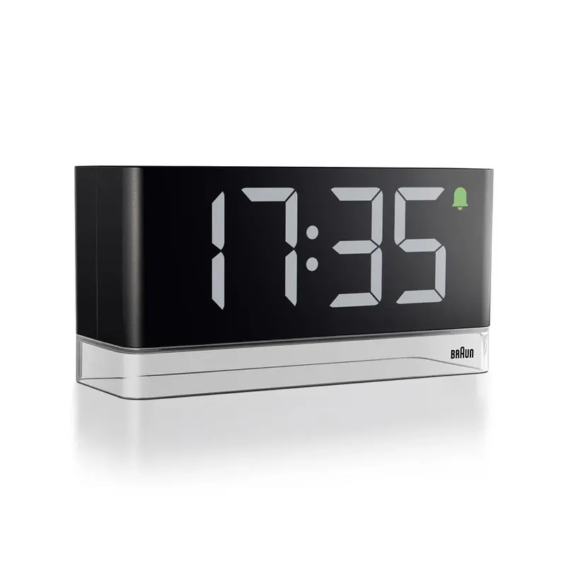 Braun BC27 Digitale Wekker & Klok | LCD Display | Zwart