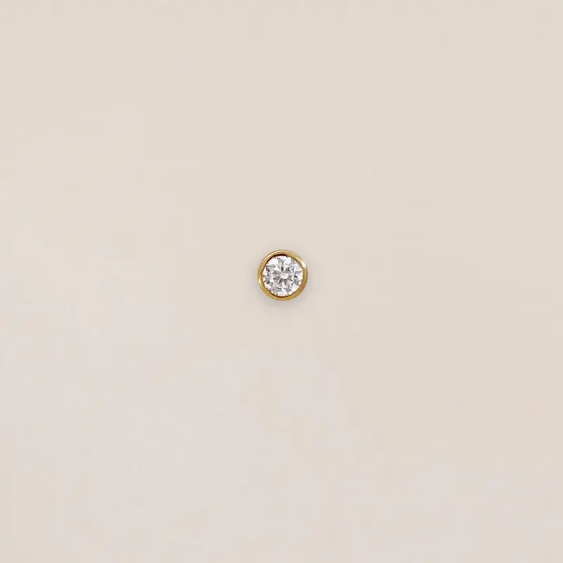 Brilliant Bezel Piercing
