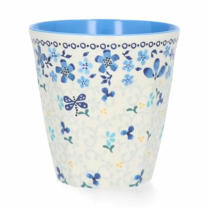 Bunzlau Melamine Cup Dragonfly Garden