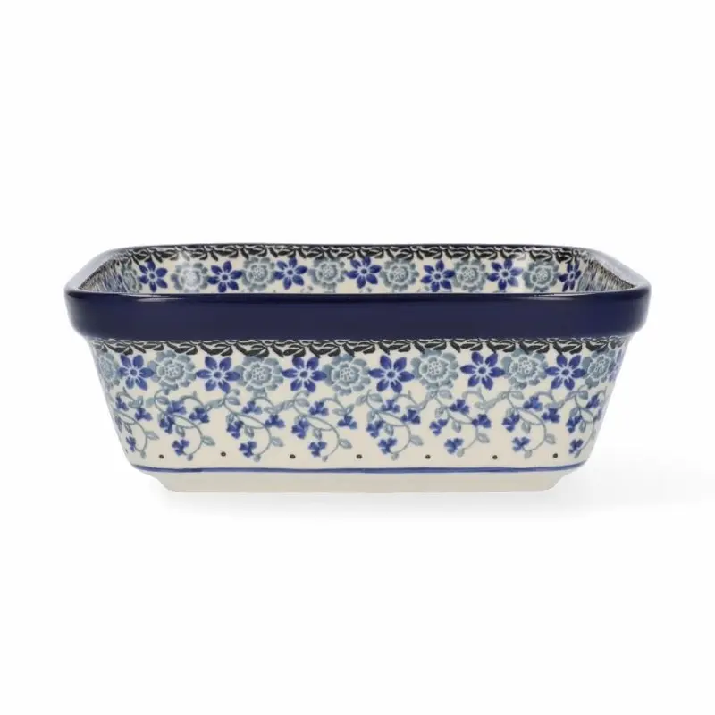 Bunzlau Oven Dish Square 1550 ml Belle Fleur