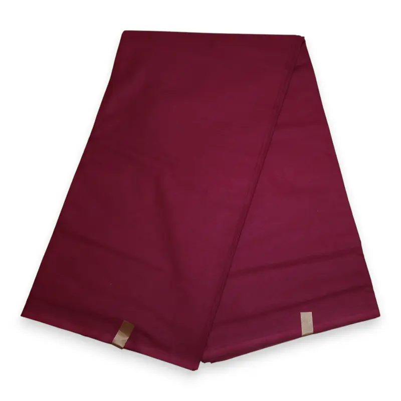 Burgundy Red Plain Fabric - Burgundy Red solid color - 100% cotton