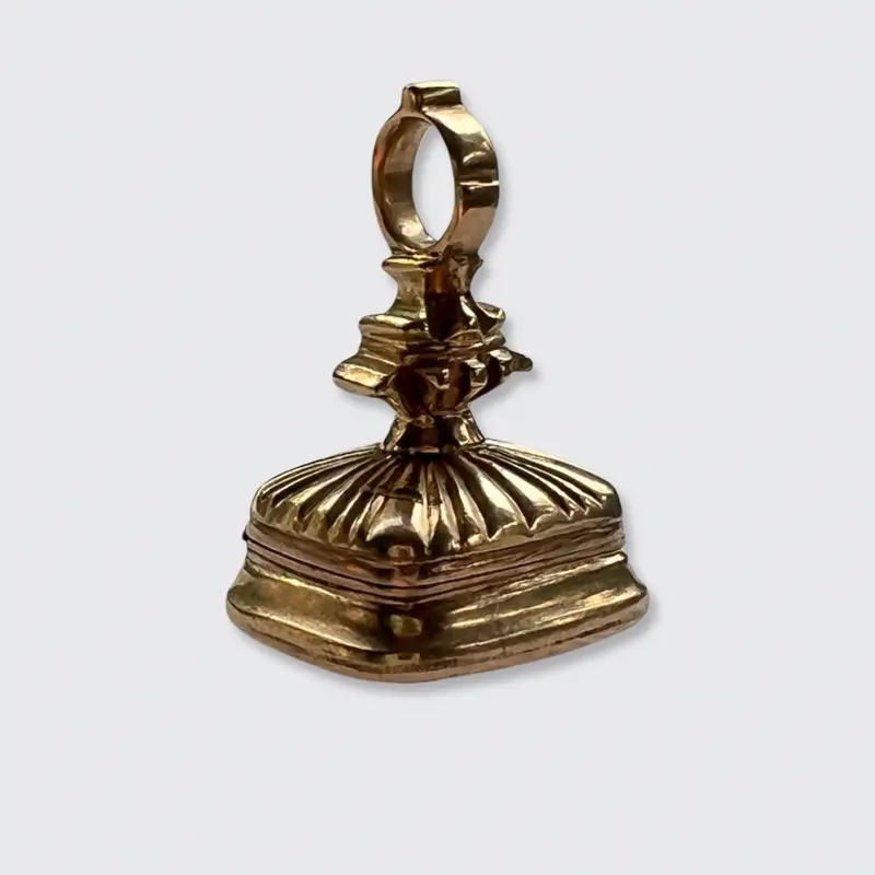Carnelian Fob with Hidden Compartment