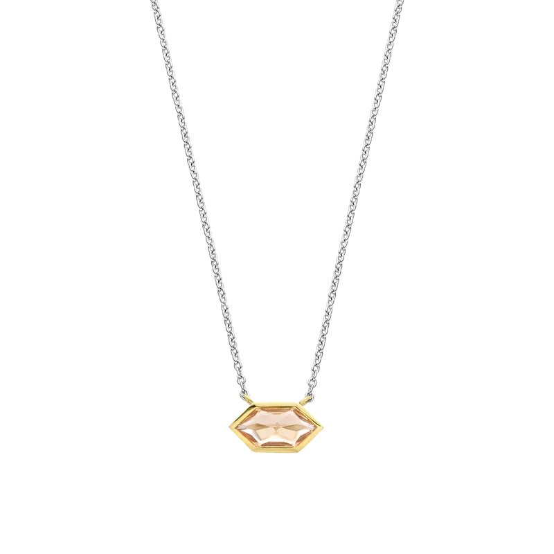 Champagne Gem Necklace