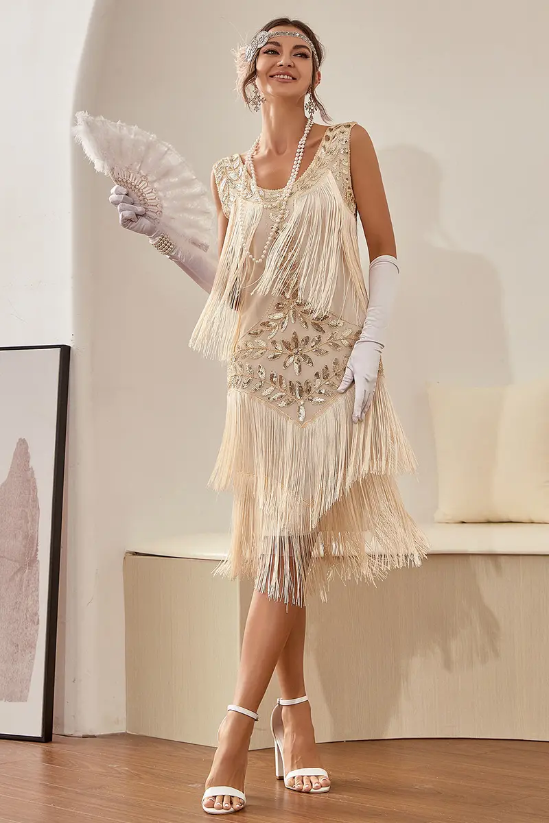 Charleston Kleid im glamourösen 20er Jahre Stil für den Herbst 2025 - Amelia