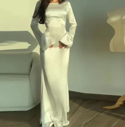 Charmantes Herbst-Langarmkleid - Nila