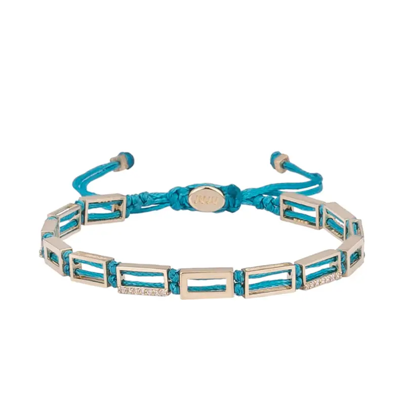Chilly Ocean Gouden Armband met Diamanten Stenen