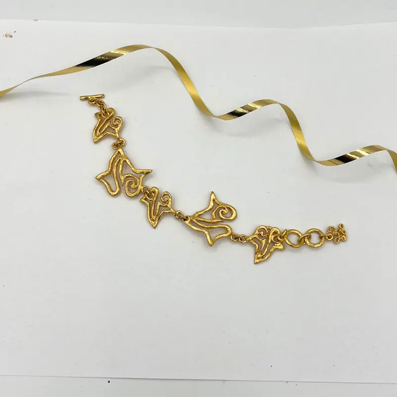 Christian Lacroix Abstract Figures Bracelet