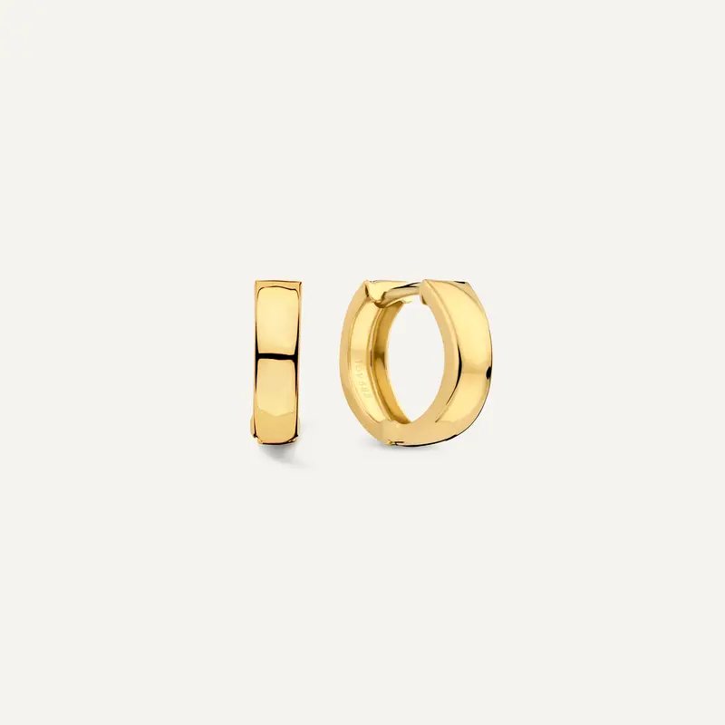 Chunky Huggie Hoops (12mm)