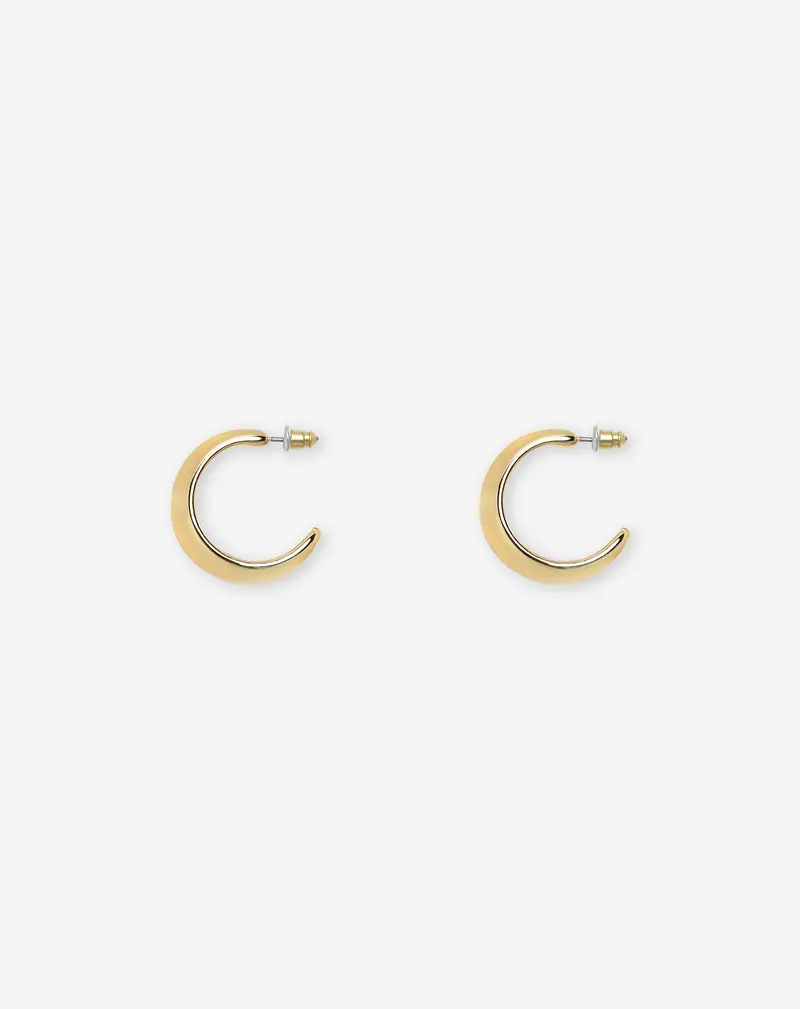 CHUNKY SMALL HOOP EARRINGS