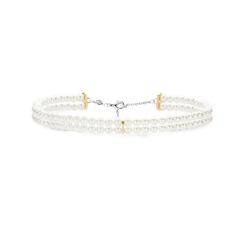 Classic Double Pearl Necklace
