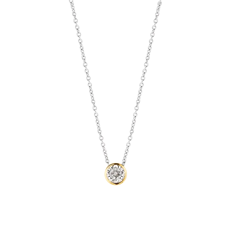 Classic Round Zirconia Necklace