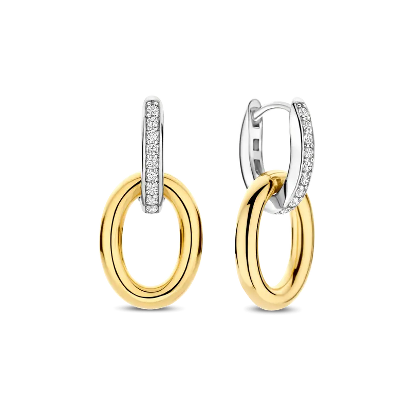 Classic Soft Oval Zirconia Hoops