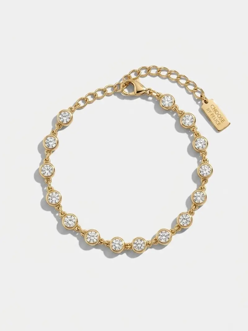 Classic Solitaire Bracelet