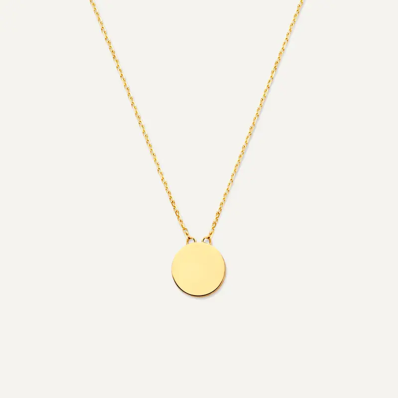 Coin Pendant Necklace