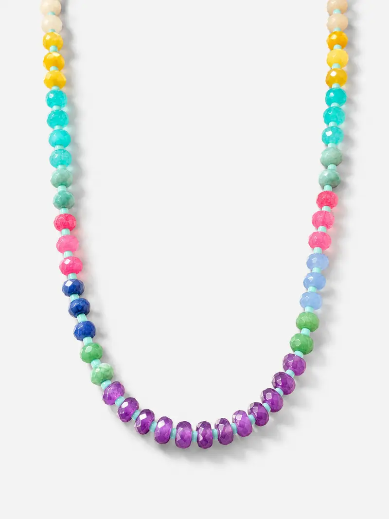 Colorful Natural Stones Necklace