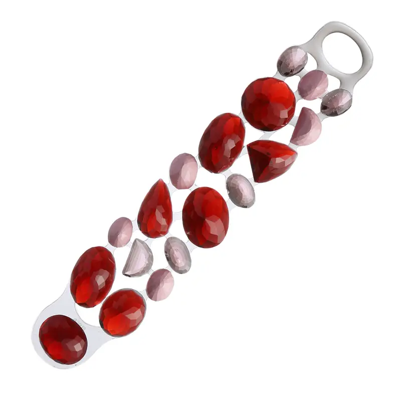 Corsari Jewels Armband Double Stones Bracelet | Rood