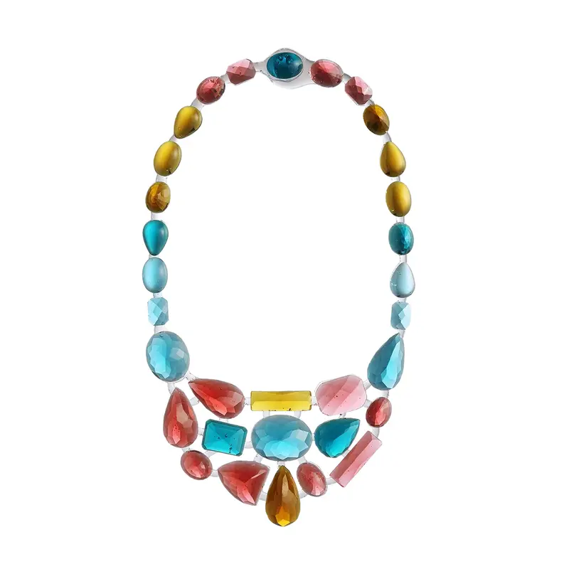 Corsari Jewels Halsketting Collier Stones | Multicolor