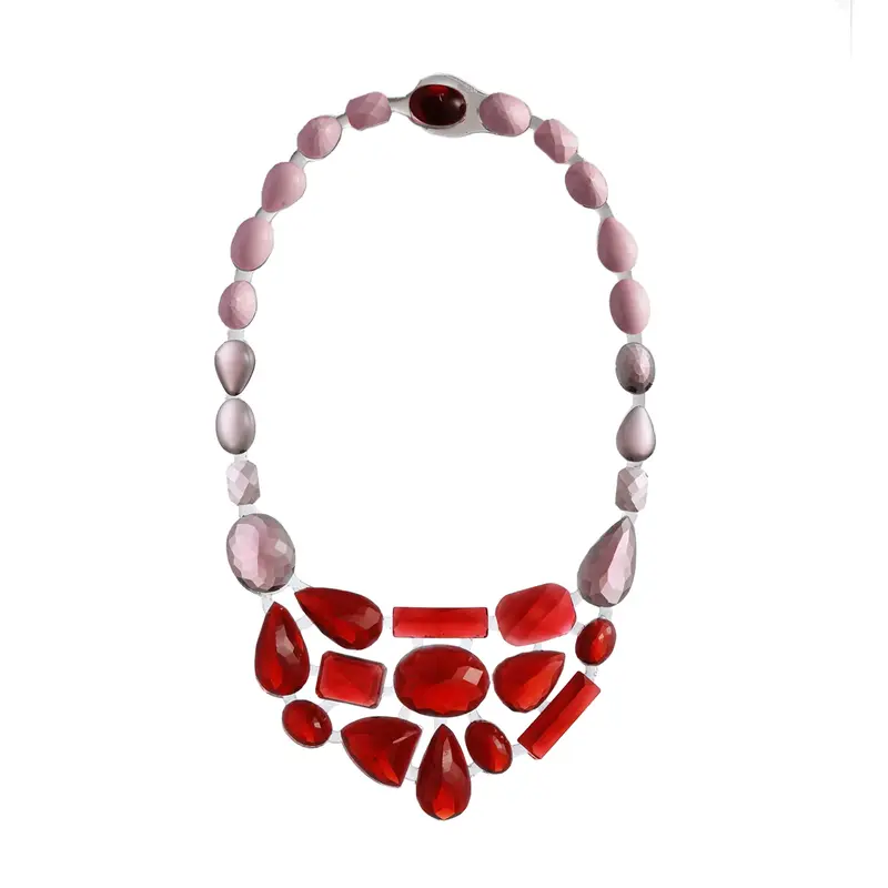 Corsari Jewels Halsketting Collier Stones | Rood
