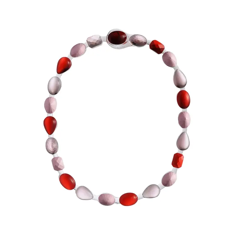 Corsari Jewels Halsketting Filo Stones | Rood