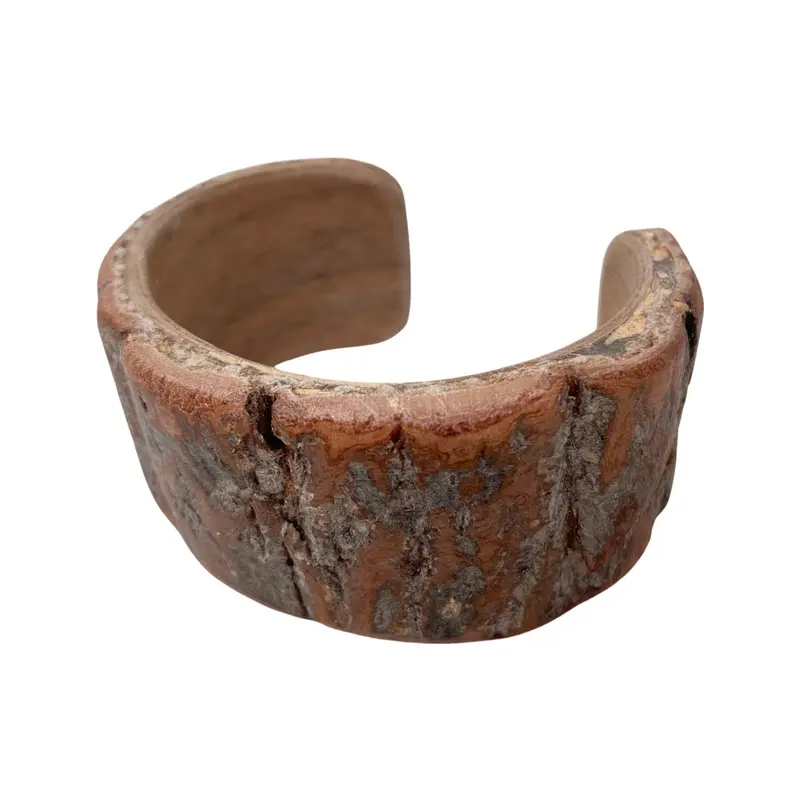 Crazyclage Handgemaakte Armband Boomschors | Large
