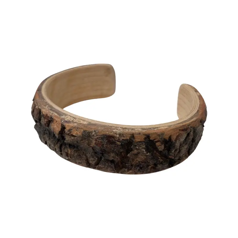 Crazyclage Handgemaakte Armband Boomschors | Small