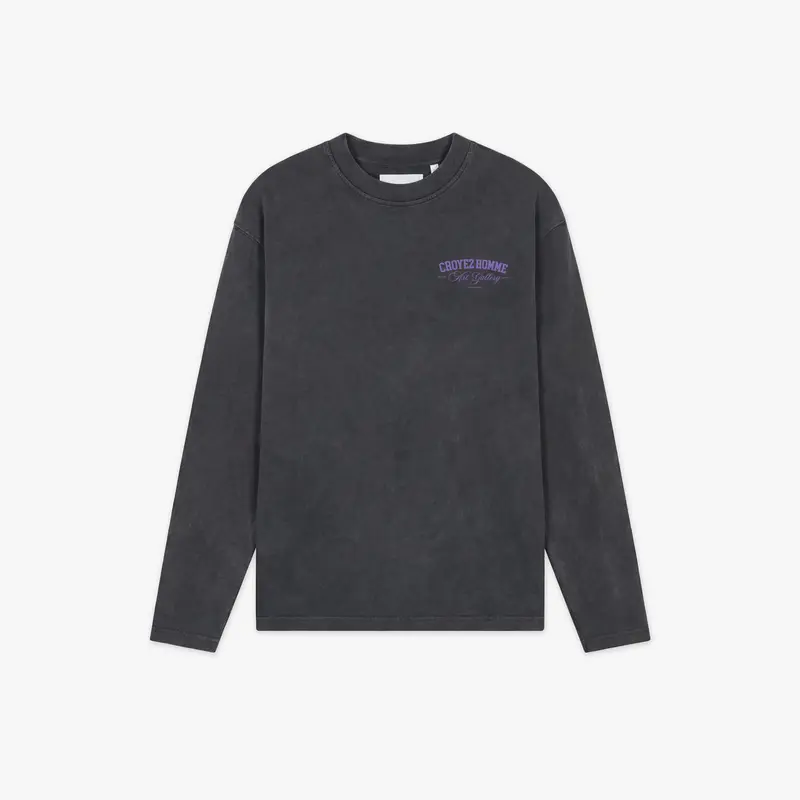 Croyez Art Gallery Longsleeve | Acid Wash