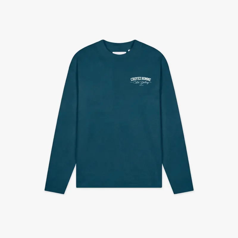 Croyez Art Gallery Longsleeve | Dark Teal