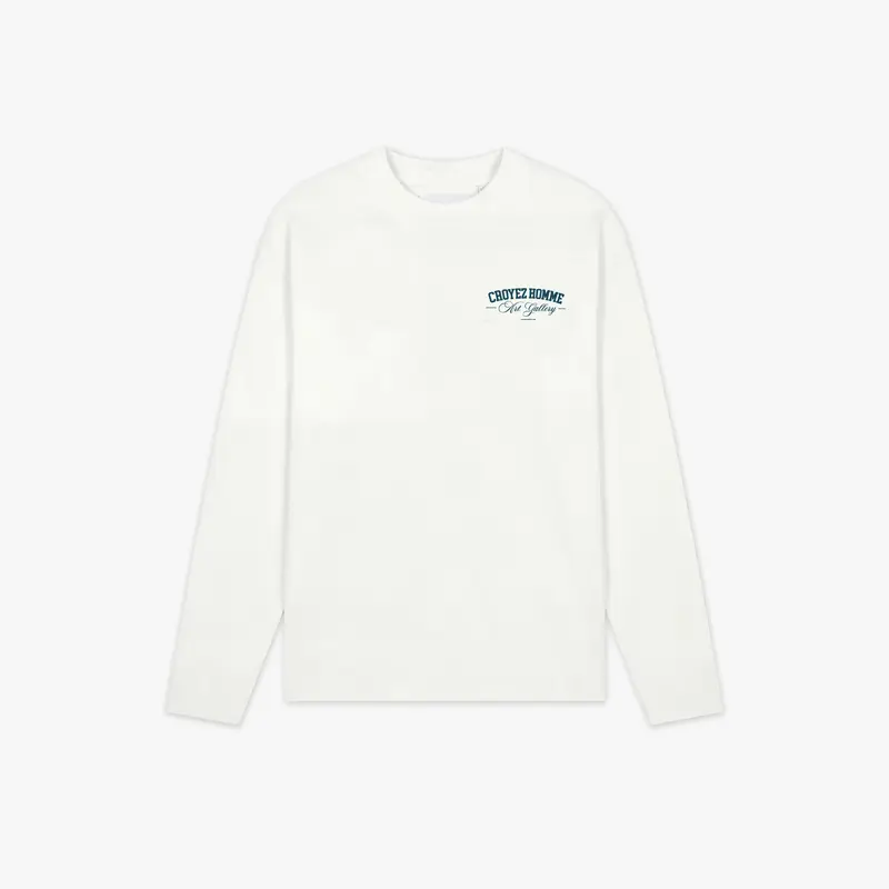 Croyez Art Gallery Longsleeve | Off-White