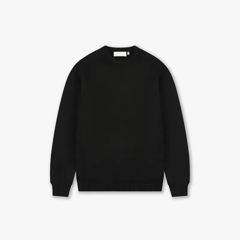 Croyez Art Studio Knit Sweater | Black