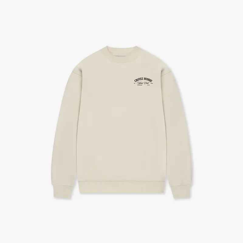 CROYEZ ARTIST CLUB SWEATER | OFF-WHITE