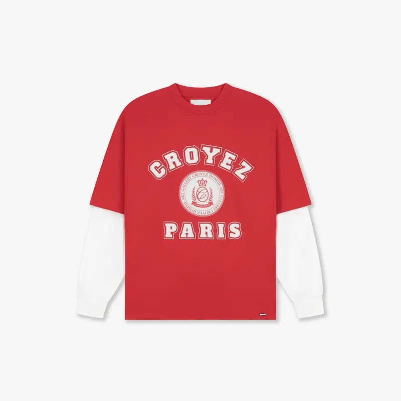 Croyez Bouclier Longsleeve | Red