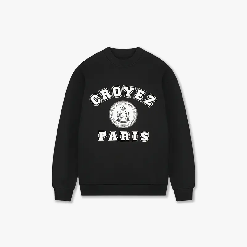 Croyez Bouclier Sweater | Vintage Black