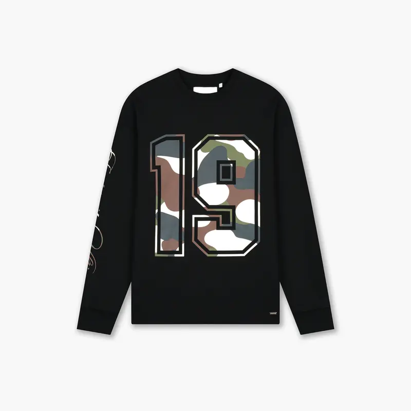 Croyez Camo Longsleeve | Black