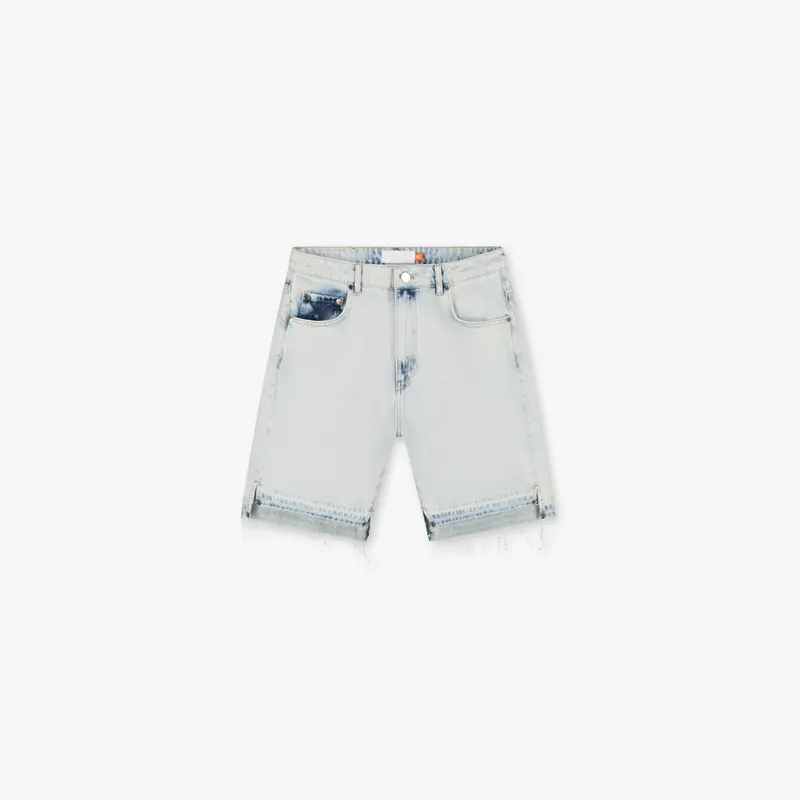 Croyez CD2 Stepped Hem Shorts | Light Blue