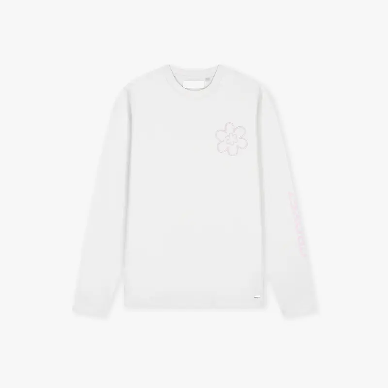Croyez Contour De La Fleur Longsleeve | Light Grey
