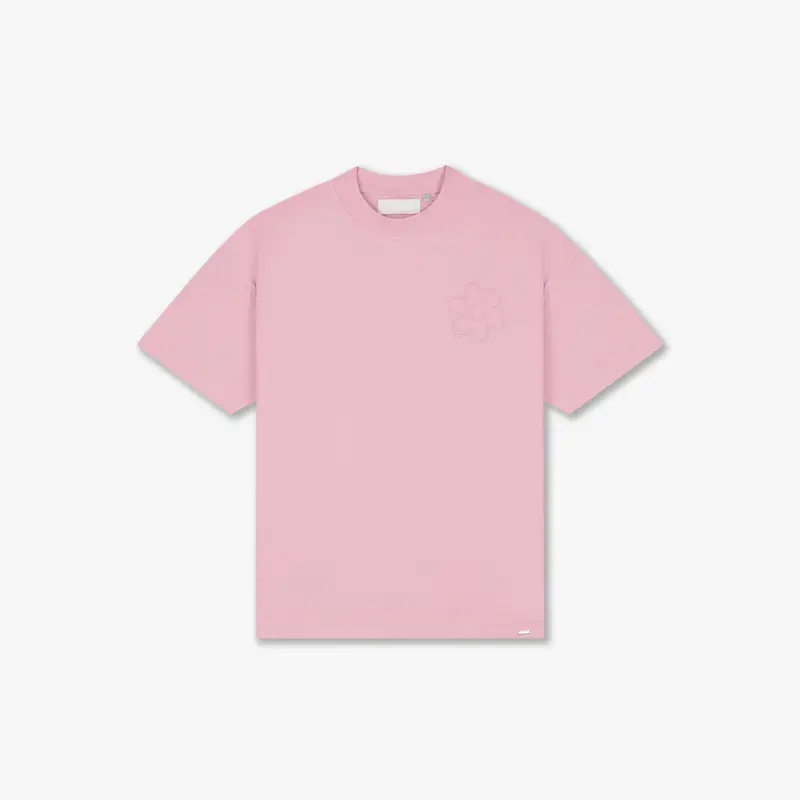 Croyez Contour De La Fleur T-Shirt | Pink