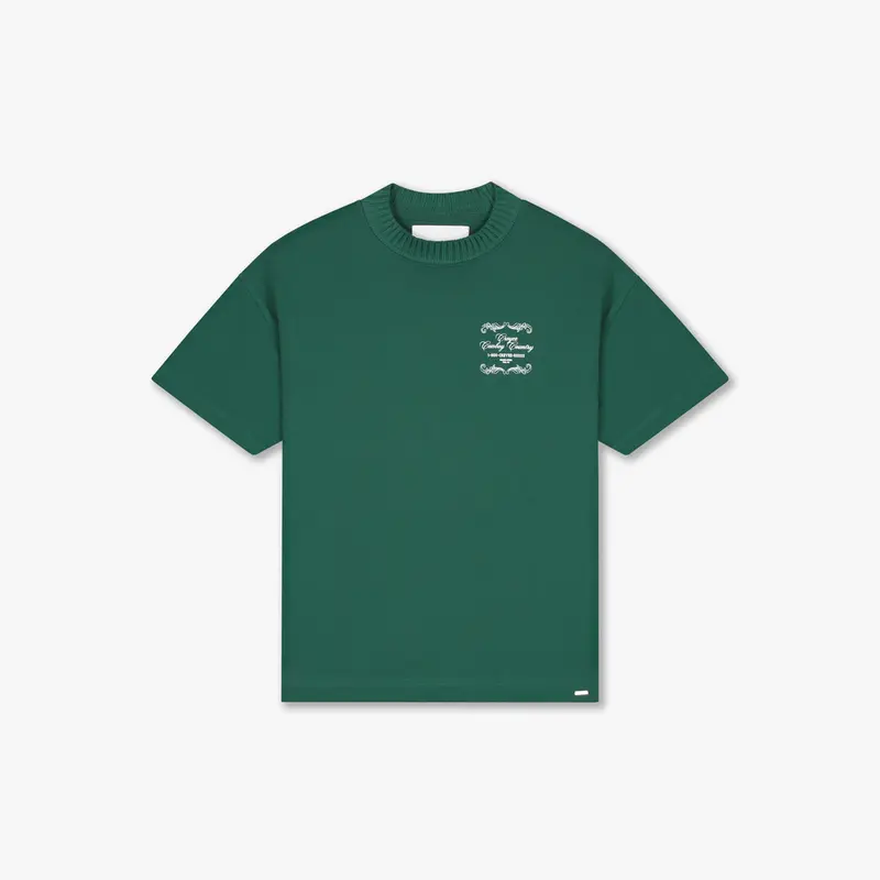Croyez Country T-Shirt | Forest Green