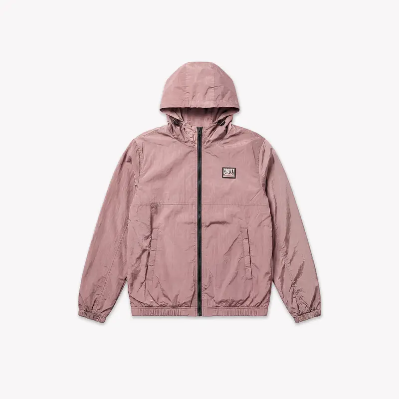Croyez Crinkle Patch Jacket | Mauve