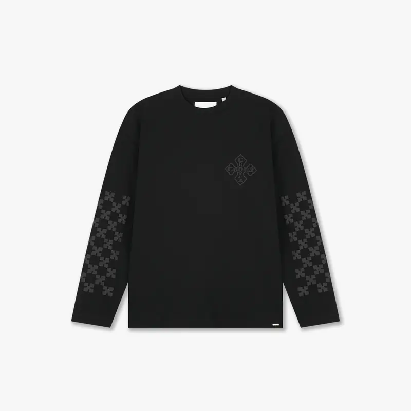 Croyez Cross Longsleeve | Vintage Black