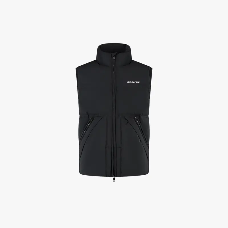 CROYEZ DOWN BODYWARMER | BLACK