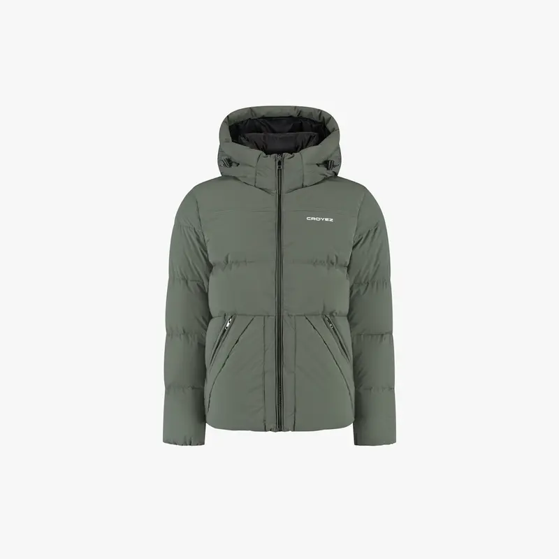 CROYEZ DOWN PUFFER JACKET | DARK GREEN