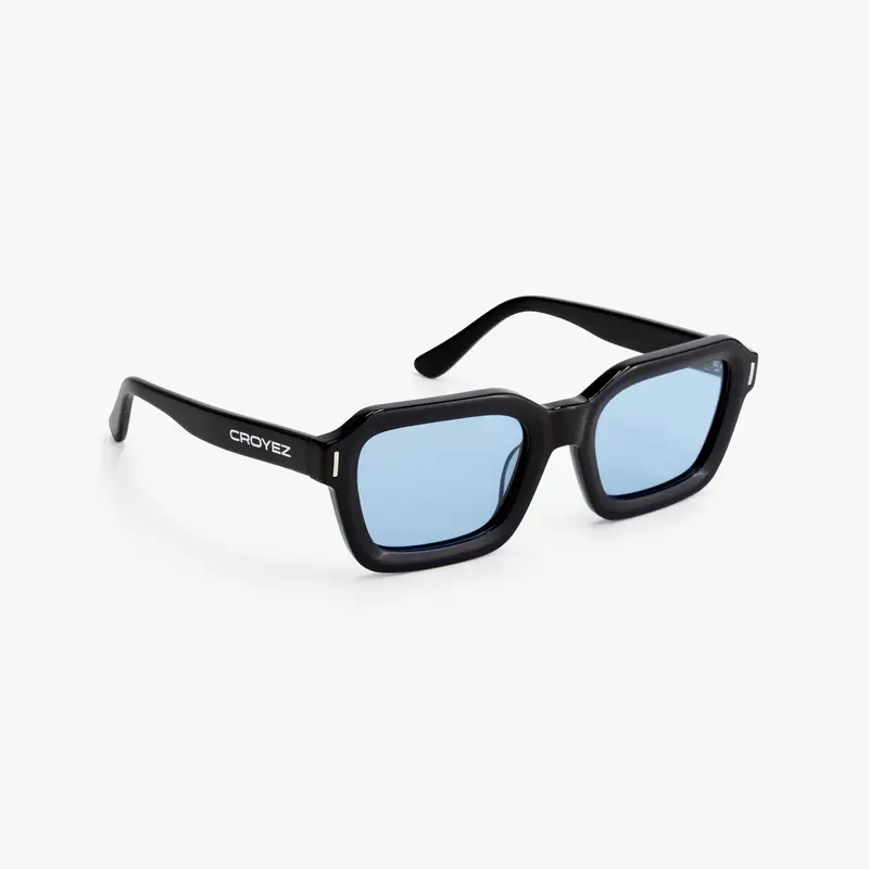 CROYEZ ESSENCE SUNGLASSES | BLACK/BLUE