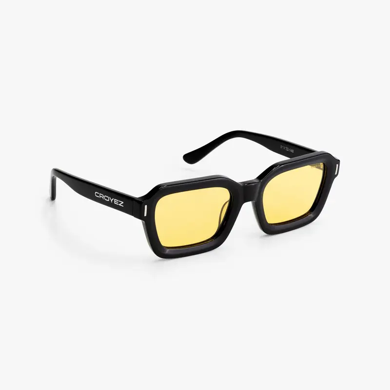 CROYEZ ESSENCE SUNGLASSES | BLACK/ORANGE