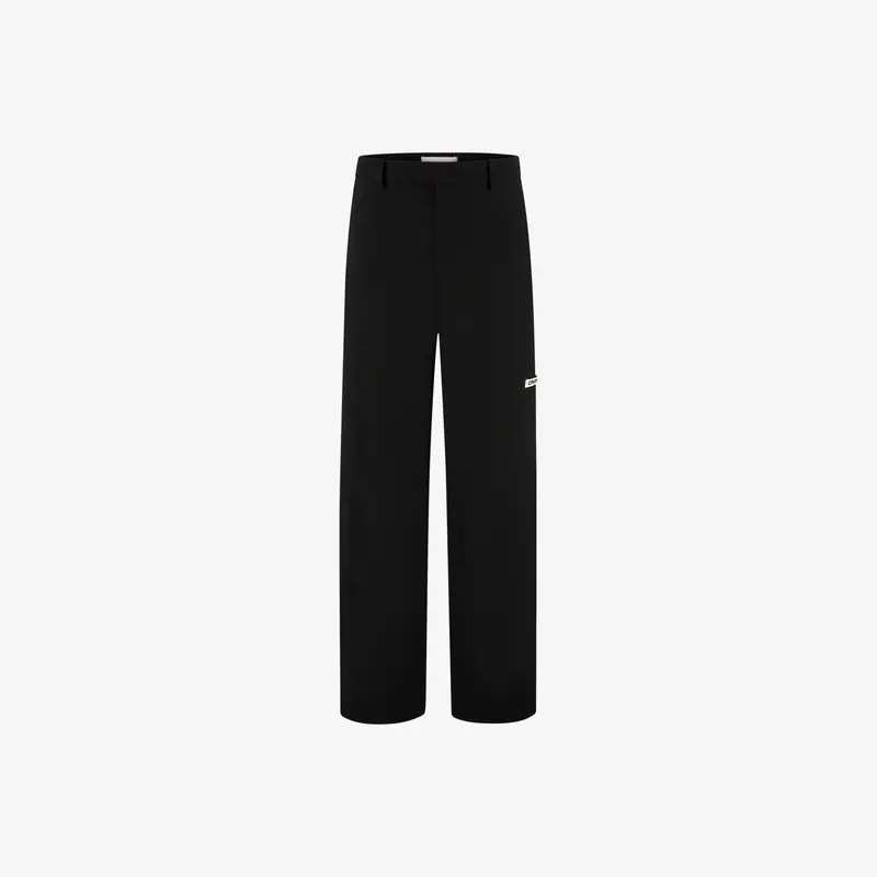 CROYEZ ÉTIQUETTE STRAIGHT CHINO | BLACK