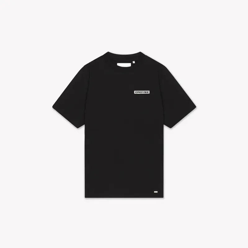Croyez Etiquette T-Shirt | Black