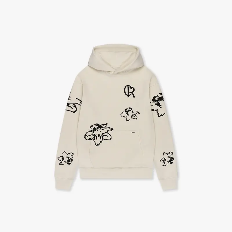 CROYEZ FLOWER HOODIE | OFF-WHITE
