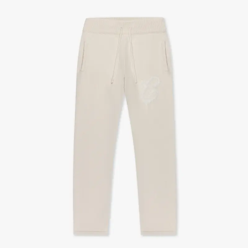 CROYEZ FLUFFY ESSENCE KNIT SWEATPANTS | CREAM
