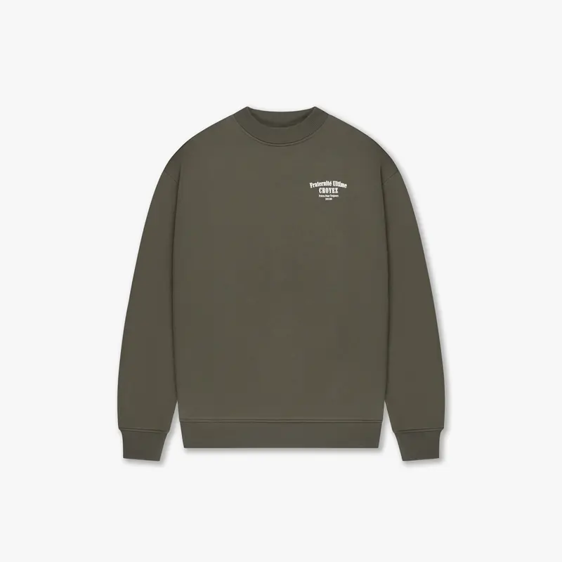 CROYEZ FRATERNITÉ SWEATER | DUSTY OLIVE