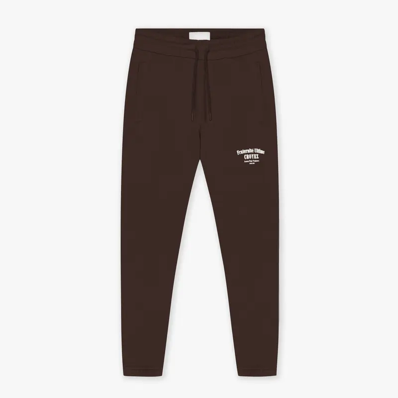 CROYEZ FRATERNITÉ SWEATPANTS | BROWN