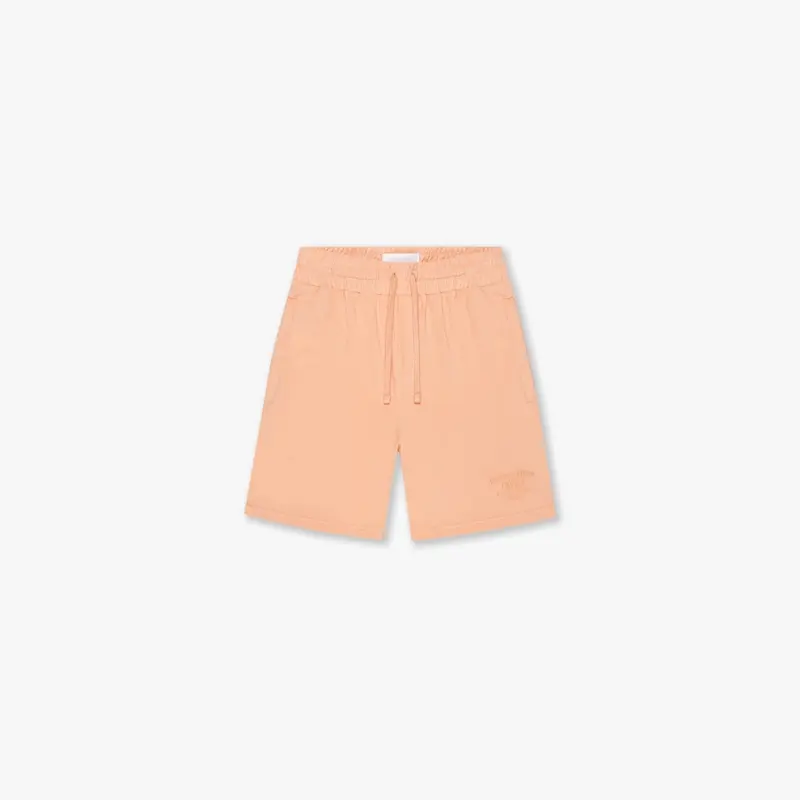 CROYEZ FRATERNITÉ TOWELLING SHORTS | PEACH